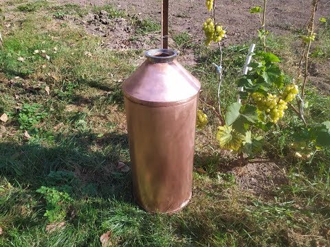 Видео: Самодельный медный куб на 40 литров. How to build 40 L (10 gal.) copper moonshine still.