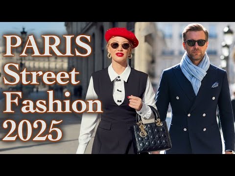 Видео: 🇫🇷 Уличная мода Парижа октябрь 2025: новые тренды Dior. Элегантные образы парижского шика