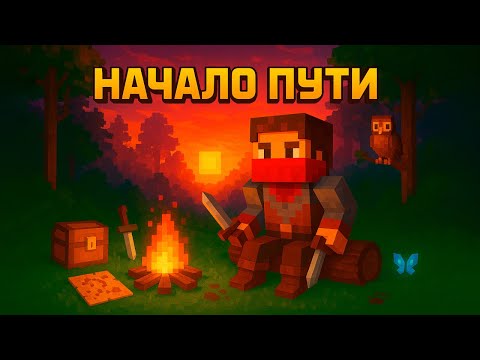 Видео: Начал путь ГЕРОЯ в мире Minecraft