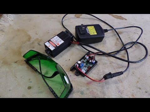 Видео: Меч Джедая или светодиодный лазер для фрезерного станка ЧПУ