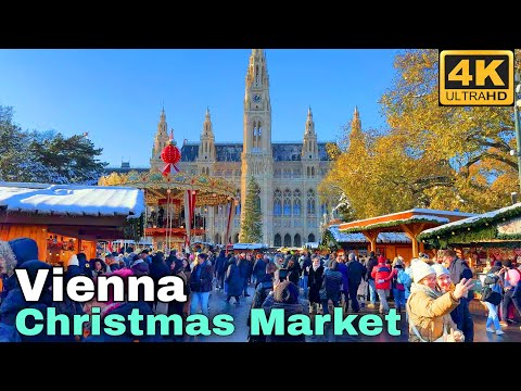 Видео: Венские рождественские ярмарки 2023 🇦🇹 Чудесный день на рождественской ярмарке в Вене 2023