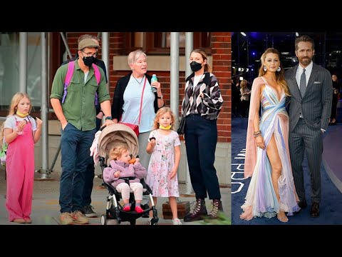 Видео: Райан Рейнольдс c женой Блейк Лайвли уехали из США в глухую английскую деревню