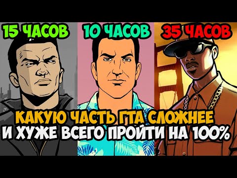 Видео: Какую Часть GTA Сложнее Пройти на 100%?