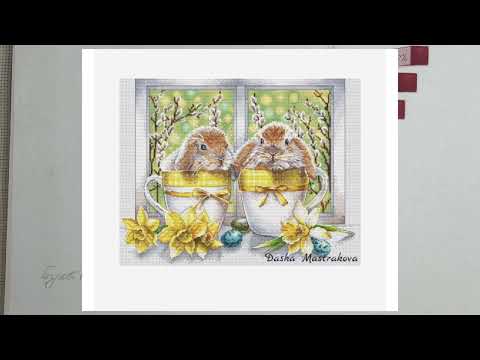 Видео: Два старта + мои первые вышивки