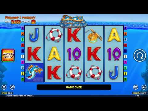 Видео: 🐟🎣После потрясающей сессии с Fishin Frenzy The BIG Catch 2 я не мог оторваться от рыболовной сети🎣🐟