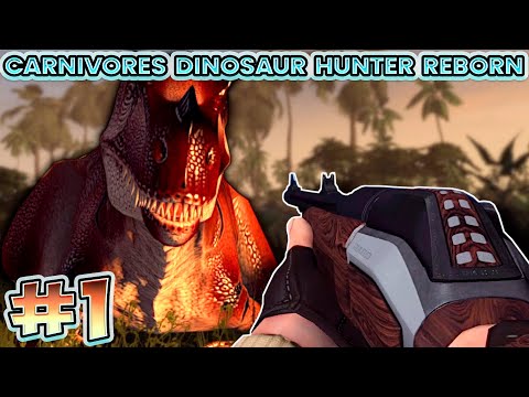 Видео: Carnivores dinosaur hunter reborn //#1// Первая охота