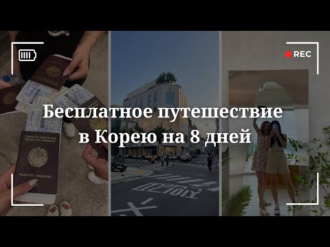 Видео: Как у меня получилось полететь в Корею бесплатно на 8 дней! 😍