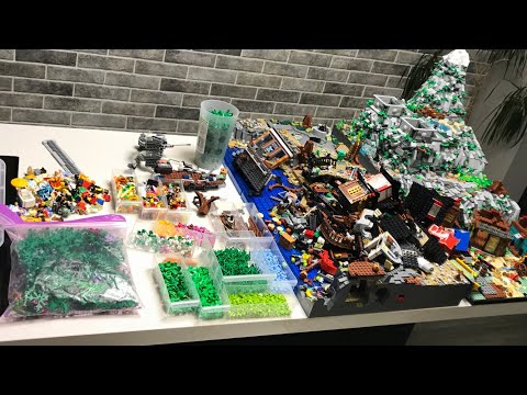 Видео: MarklegoboyVlogs #396 - Разбор построек, подготовка к масштабному проекту