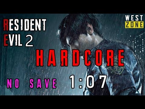 Видео: ЗА ЧАС БЕЗ СОХРАНЕНИЙ no save Resident Evil 2 Remake спидран на ХАРДКОР сложности