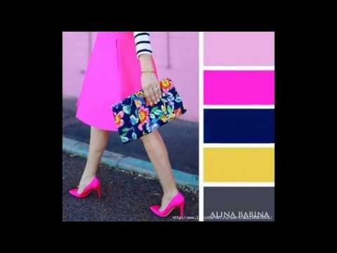 Видео: Сочетания цветов, чтобы не промахнутся в выборе одежды и подборе лент в технике Канзаши