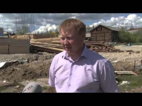 Видео: Предприниматель из Покровска строит многоквартирный дом