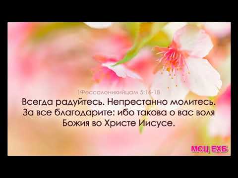 Видео: "О радости". А. И. Бублик. Проповедь. МСЦ ЕХБ.