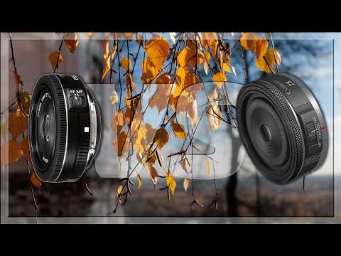 Видео: Лучший объектив-блинчик для Canon: RF 28mm против EF-S 24mm