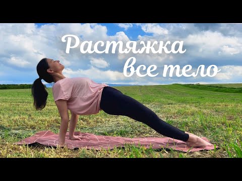 Видео: Мягкая йога-растяжка для ГИБКОГО тела за 20 минут | Тонус, снятие зажимов, внутренняя сила