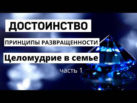 Видео: Достоинство. "Целомудрие в семье" часть 1  А.В.Никитков  Беседа для семейных МСЦ ЕХБ