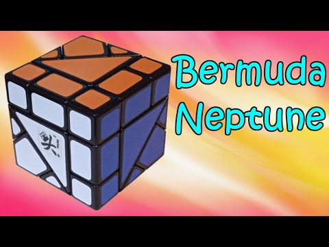 Видео: Bermuda Neptune Dayan cube, Бермуда Нептун Даян куб сборка, How to solve, tutorial