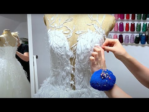 Видео: Шью свадебное платье | Бальное платье I Шитье I Учебник I DIY I Шьем свадебное платье