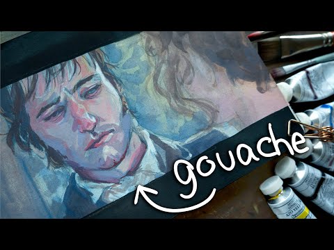 Видео: Рисование гуашью в альбоме по мотивам моих любимых фильмов!