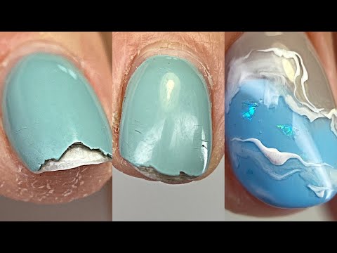 Видео: Ногти не выдержали😱Что случилось? Красивый и простой дизайн ногтей для новичков💅Маникюр