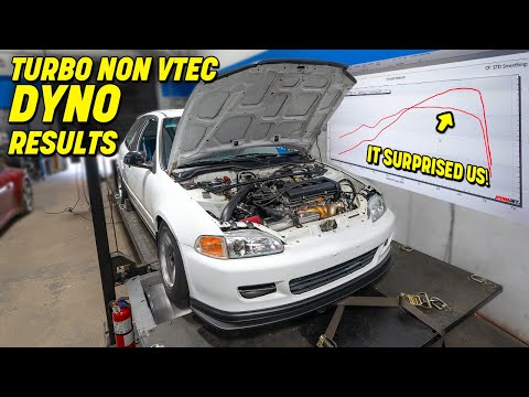Видео: Турбонаддув Honda Civic с двигателем EG — результаты динамометрического стенда и уличная езда | PT7
