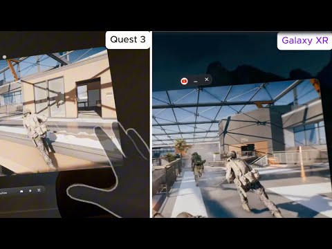 Видео: Galaxy XR против Quest 3 — что дает четырехкратная разница в цене?