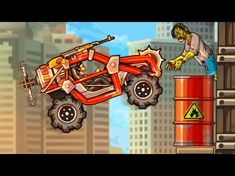 Видео: ГОНИ БЫСТРЕЙ, ДАВИ ЗОМБЕЙ 2 ► Earn to Die 2 #1 Прохождение
