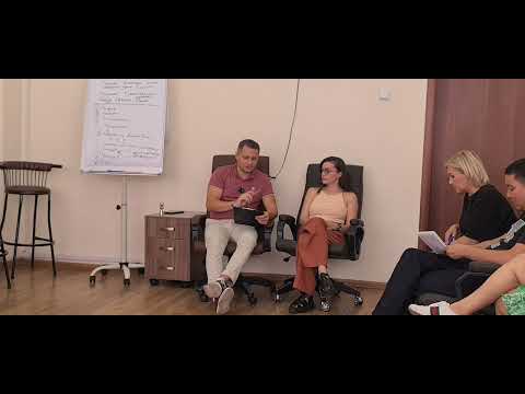 Видео: Гипнотерапевтическая сессия с клиентом. Регрессивный гипноз.