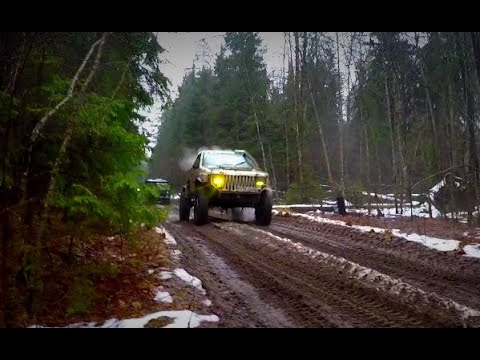 Видео: УАЗ или НИВА на OFFROAD? 20 машин в плену грязи весь день!