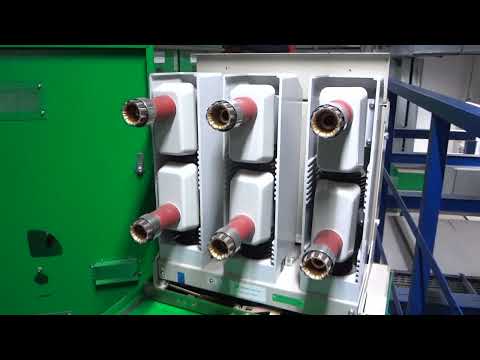 Видео: Ячейка КСО  3938 Выкатная  Тележка  Часть 1