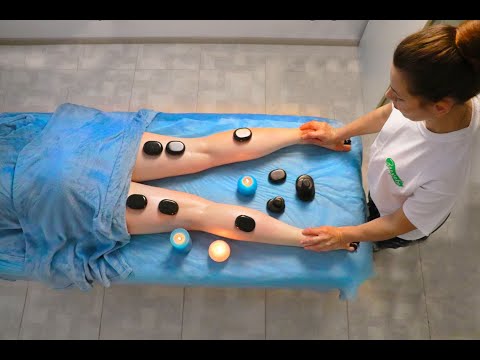 Видео: Стоун массаж. Релакс .HOT STONE MASSAGE - Массаж горячими камнями.