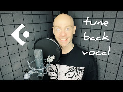 Видео: как поправить ноты бэк вокала в cubase (tune back vocal)