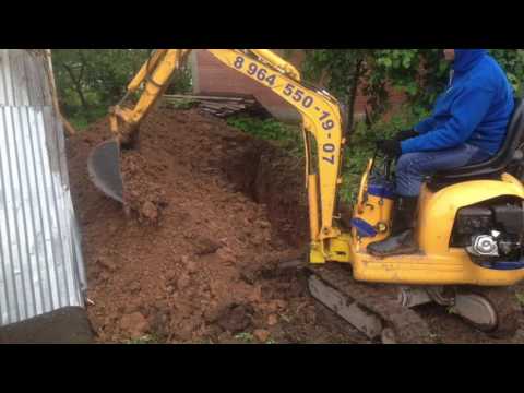 Видео: МИНИ ЭКСКАВАТОР продам  мини экскаваторы из Японии