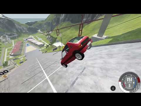 Видео: BeamNG.drive -Прыжки в длину!#BeamNG.drive#бимка
