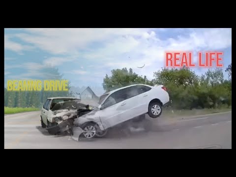 Видео: Авария на реальных событиях в BeamNG.drive #4
