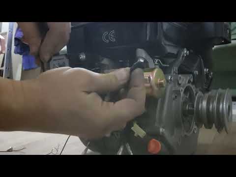 Видео: Подключение замка зажигания и аккумулятора к двигателю Lifan KP 460E.