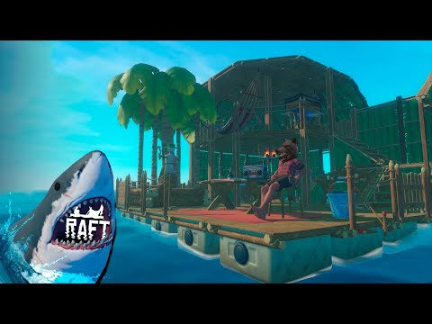 Видео: Морские приключения в Raft | Нарезка |