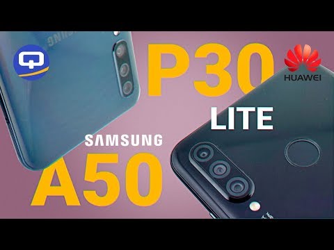 Видео: Сравнение Samsung Galaxy A50 и Huawei P30 Lite. / QUKE.RU /