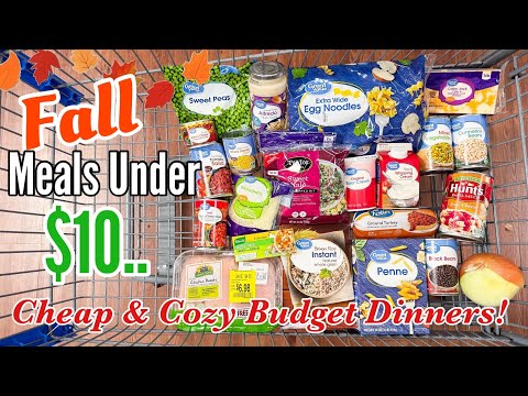 Видео: Недорогие и вкусные осенние ужины до 10 долларов | Быстрые и простые бюджетные блюда | Джулия Пачеко