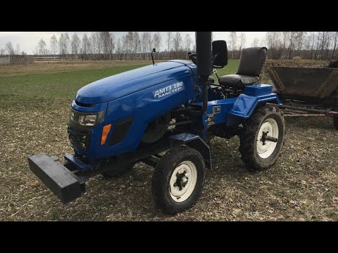 Видео: Вивозимо гній мототрактором | ДМТЗ 180