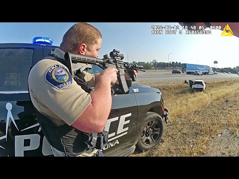 Видео: 7 самых смелых полицейских погонь с вооруженными подозреваемыми, снятых на видеорегистратор