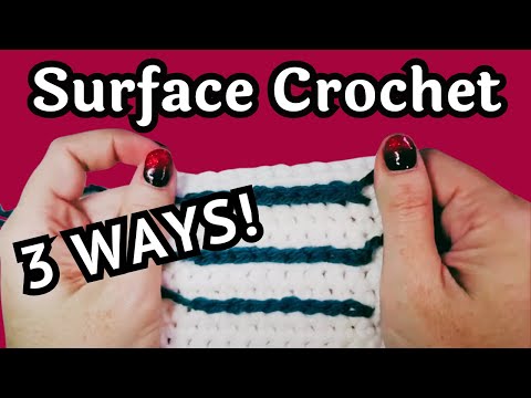 Видео: 3 гладких узора, которые должна знать каждая вязальщица крючком