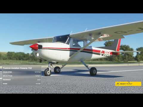 Видео: Пример радионавигации Cessna 152 в Microsoft Flight Simulator 2020