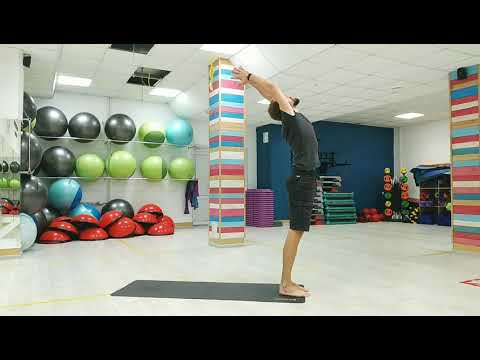 Видео: Сурья Намаскар, 3 круга.