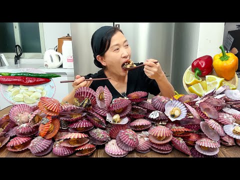 Видео: Шоу с поеданием 5 кг гребешков на пару и соджу