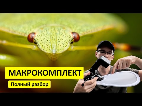Видео: КОМПЛЕКТ ДЛЯ МАКРОСЪЕМКИ. Полный список + примеры