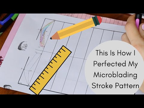 Видео: Как я усовершенствовала технику микроблейдинга (микроблейдинг для начинающих)