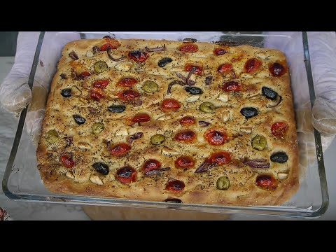 Видео: Фокачча на закваске.