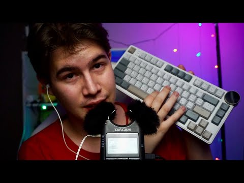 Видео: АСМР РАСПАКОВКА И ТЕСТ КЛАВИАТУРЫ Royal Kludge RK N80