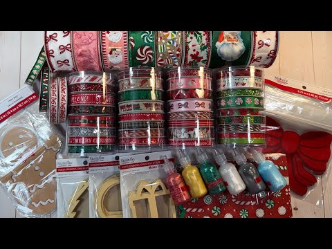 Видео: Улов Майкла! Рождество, ленты, бумажные поделки и распродажа: купи один и получи три бесплатно! Т...