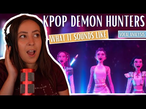 Видео: ВОТ КАК ЭТО ЗВУЧИТ из KPOP DEMON HUNTERS (реакция и анализ) | Дженнифер Глатцхофер